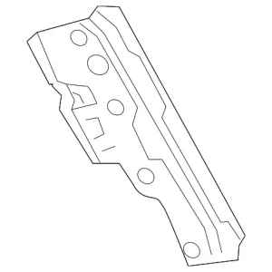 Upper Reinforced - Mazda (KB7W-70-113)
