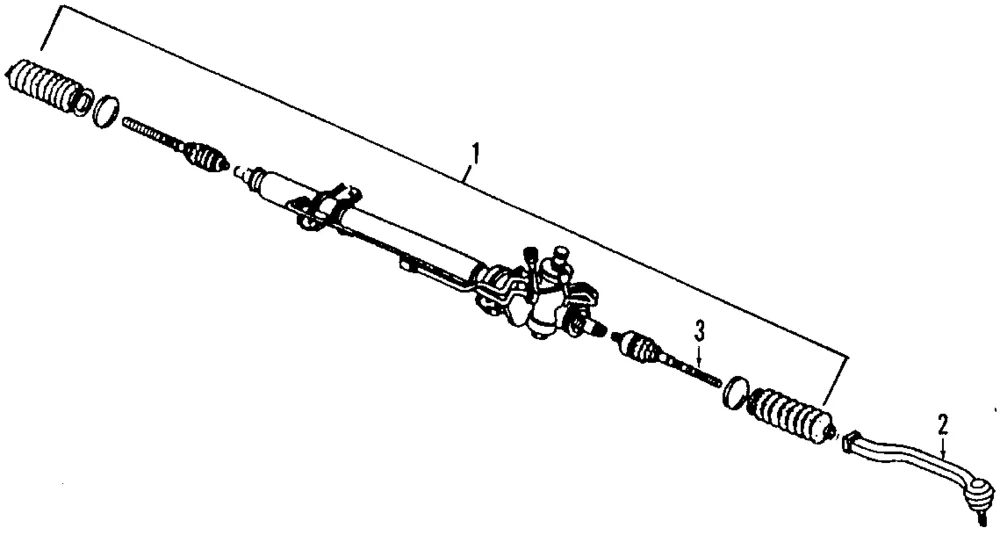 Inner Tie Rod - Mazda (LA01-32-115)