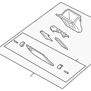 Glove Box Assembly - Mazda (TA01-64-030E-05)