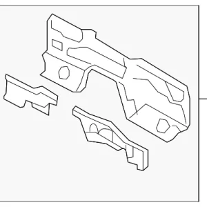 Dash Panel - Mazda (NE51-53-400J)