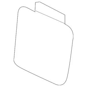 Tow Bracket Cover - Mazda (KR9D-50-A11-BB)