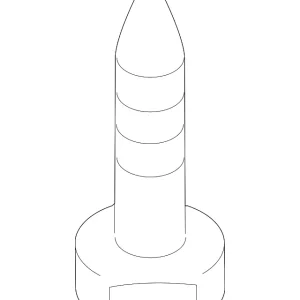 Rocker Panel Molding Screw - Mazda (GJ6R-50-713)