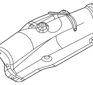 Center Shield - Mazda (VC67-56-452C)