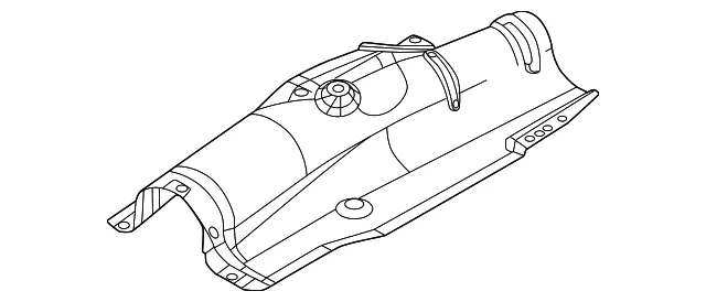 Center Shield - Mazda (VC67-56-452C)