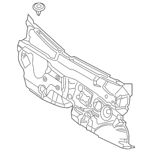 Lower Insulator - Mazda (KB7W-68-63XA)