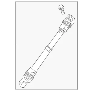 Intermediate Shaft - Mazda (BAKM-32-AB0A)