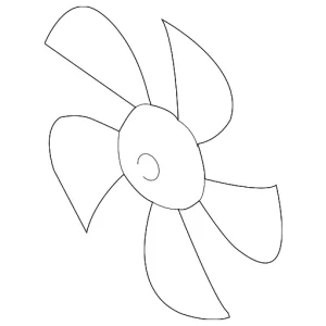 Fan Blade - Mazda (LFDV-15-140)