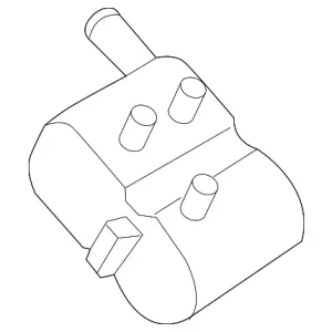 Tank Pressure Sensor - Mazda (AJ51-18-581A)