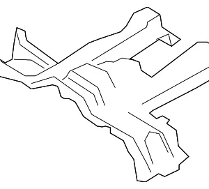 Center Cross-Member - Mazda (TD11-53-6A0E)