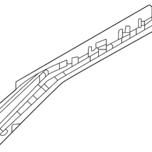 Floor Rail - Mazda (KMV6-53-660)