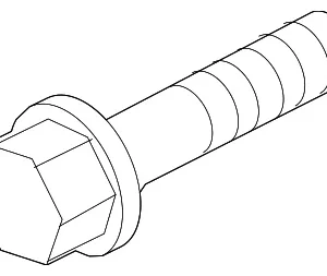Pulley Bolt - Mazda (9XF0-02-217L)