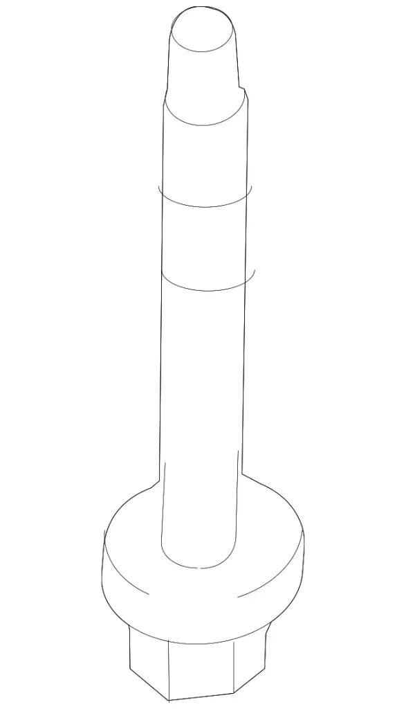 Oil Pan Bolt - Mazda (9XG0-62-847L)