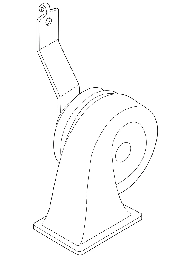 High Note Horn - Mazda (L206-66-78YE)