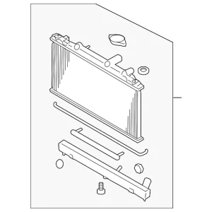 Radiator Assembly - Mazda (L33L-15-200)