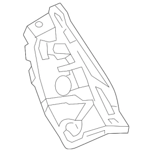 Lower Support - Mazda (D1YE-70-1AX)