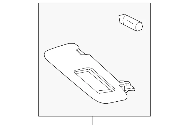 Sun-Visor - Mazda (BHN9-69-270A-75)