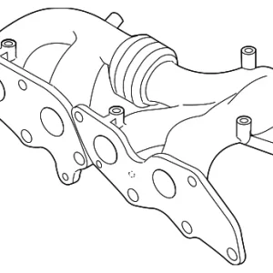 Exhaust Manifold - Mazda (L322-13-450B)