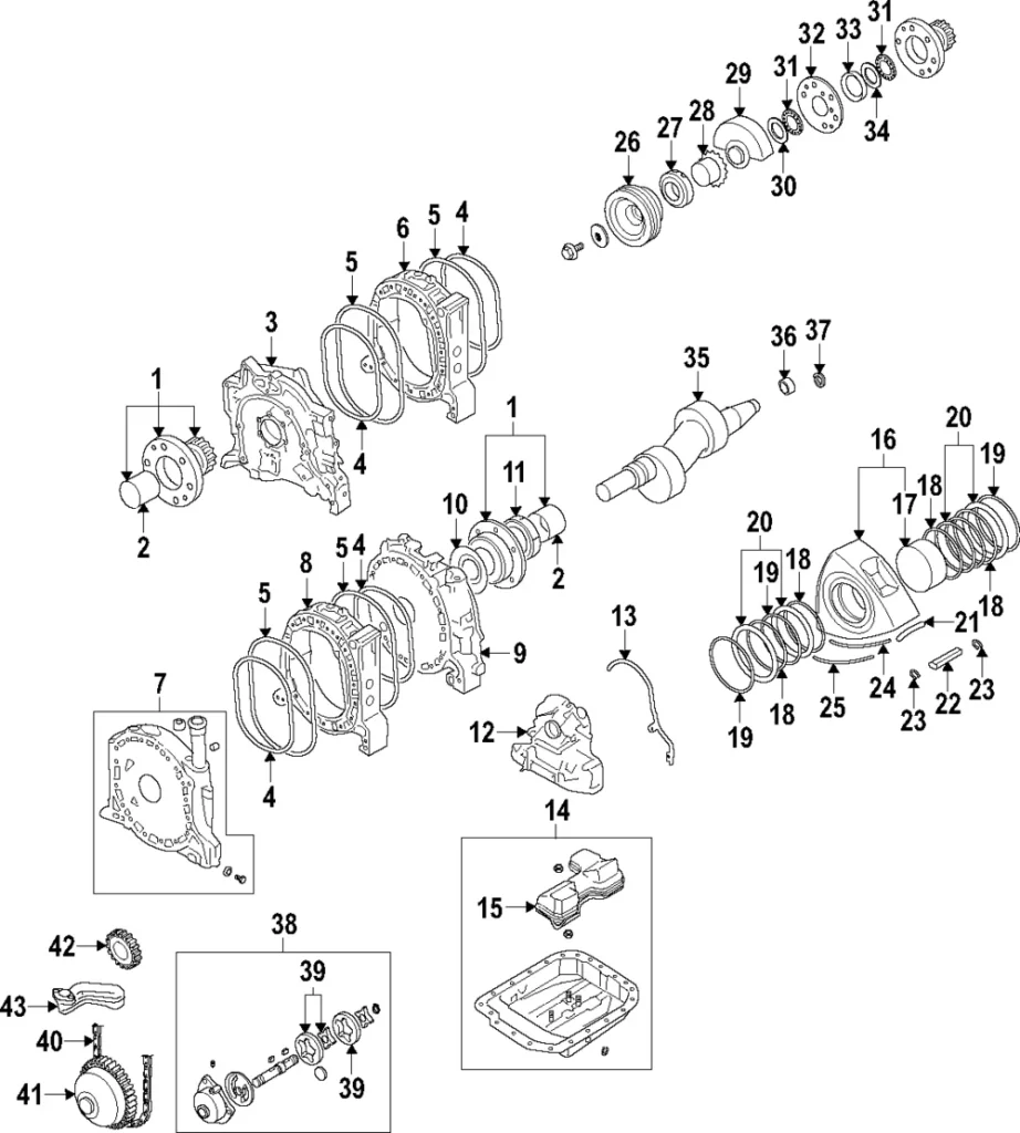 Rotor Assembly - Mazda (N326-14-140)