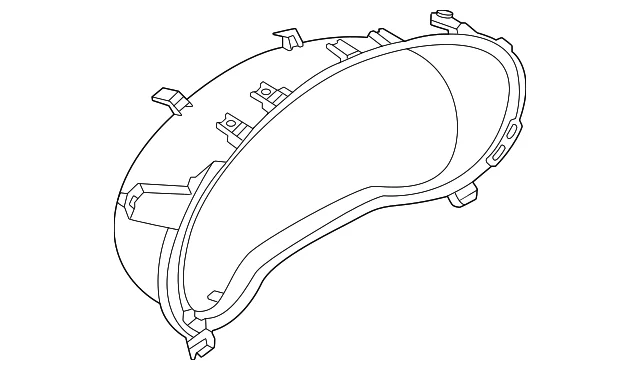Cluster Visor - Mazda (VA54-55-214)