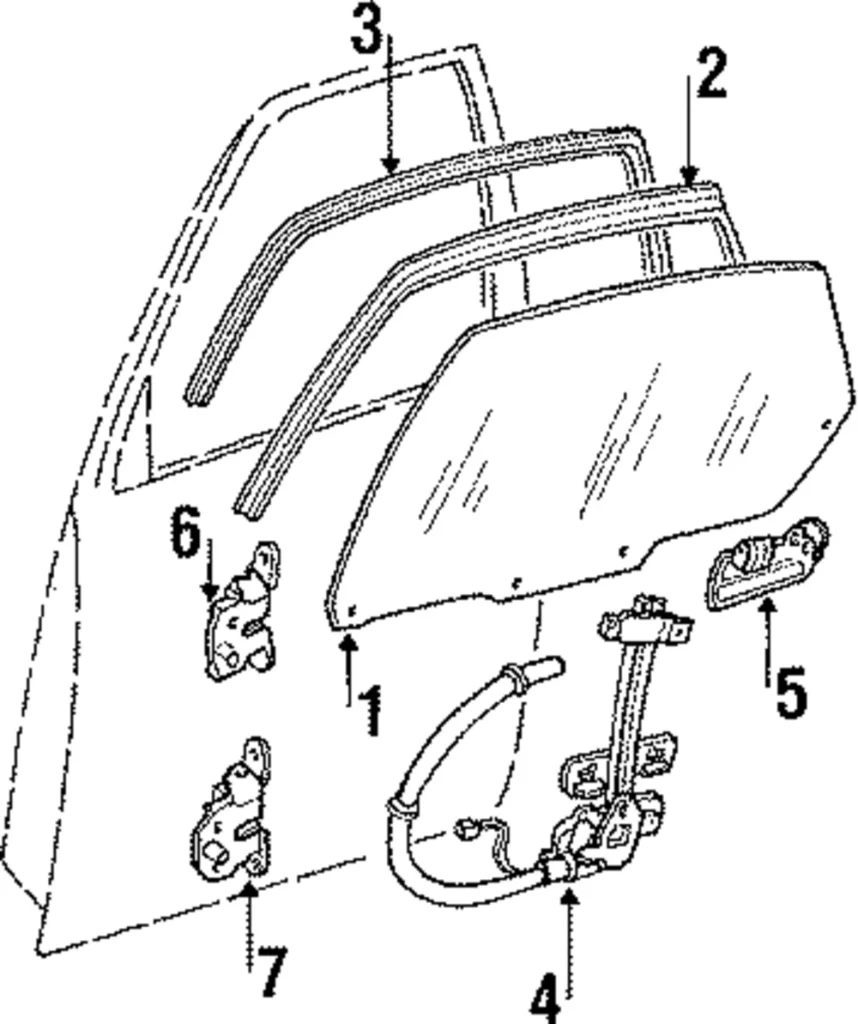 Handle, Outside - Mazda (G211-73-410B)