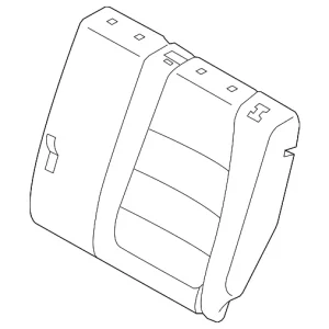 Seat Back Cover - Mazda (KD33-88-451C-34)