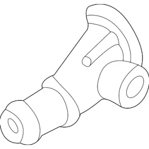 Engine Coolant Inlet Flange - Mazda (B6BF-15-161)
