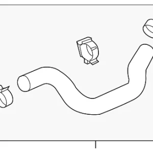 Upper Hose - Mazda (PY01-15-18XA)