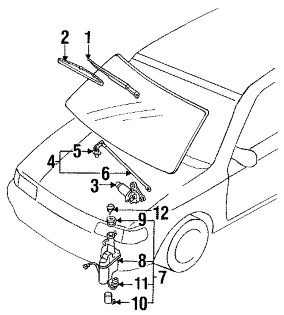 Washer Fluid Reservoir - Mazda (B455-67-481A)
