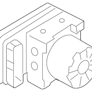 ABS Control Unit - Mazda (BCYA-43-7A0B)