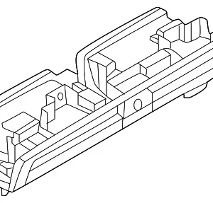 Vent Grille - Mazda (KBB3-55-220A-02)
