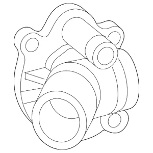 Engine Coolant Thermostat Kit - Mazda (L357-15-170B)