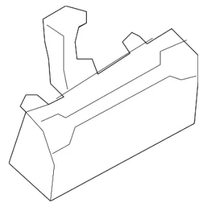 Handle, Outside - Mazda (TD11-62-410A)