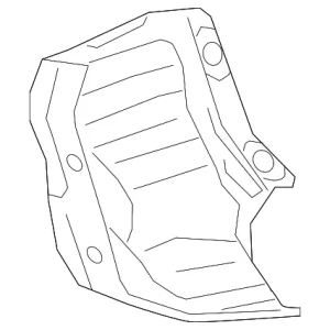 Converter Shield - Mazda (PY88-13-380A)