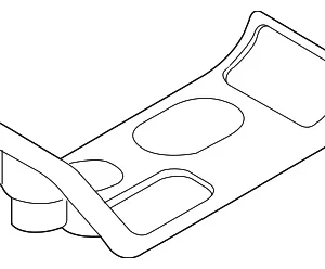 Trim Plate - Mazda (EF91-64-320H-44)