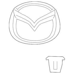 Emblem - Mazda (BBN9-51-730B)