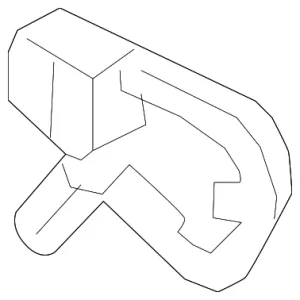 Mirror Assembly Inner Cover - Mazda (BCKA-69-115A)