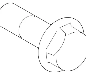 Lock Upper Bolt - Mazda (9YA5-10-603A)