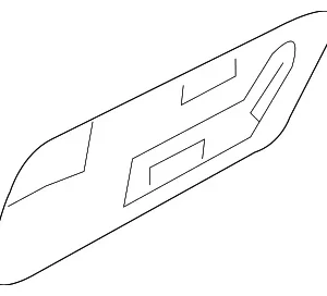 Center Cover - Mazda (GAAC-88-1H2)