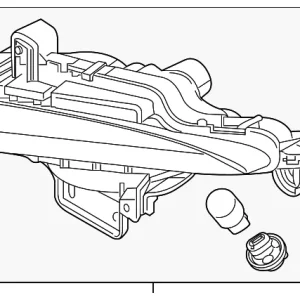 Turn Signal Lamp - Mazda (B63C-51-350A)