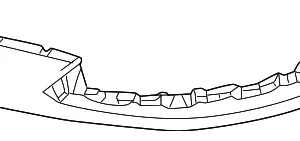 Corner Molding - Mazda (KR9D-50-241)