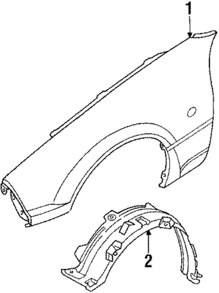 Fender Liner - Mazda (NA01-56-141C)