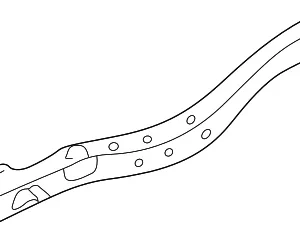 Rail Reinforced - Mazda (BN5V-53-820)