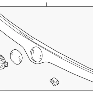 Trim Panel - Mazda (BJ0E-50-710B)