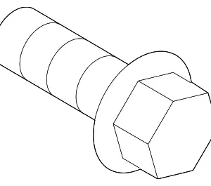 Side Impact Sens Bolt - Mazda (KD35-57-811)