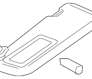 Sun-Visor - Mazda (TK80-69-270-02)