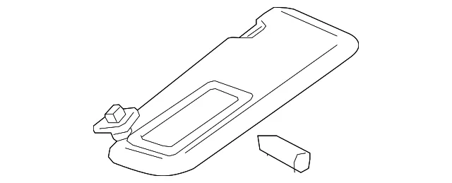 Sun-Visor - Mazda (TM54-69-320-06)