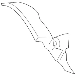 Reservoir Bracket - Mazda (1F22-32-555)