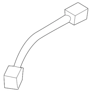 Wire - Mazda (BJE4-88-129)