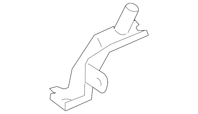 Pressure Hose Bracket - Mazda (C235-61-4E1A)