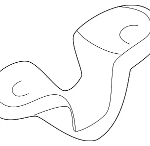 Stabilizer Bar Bracket - Mazda (FB01-34-155)